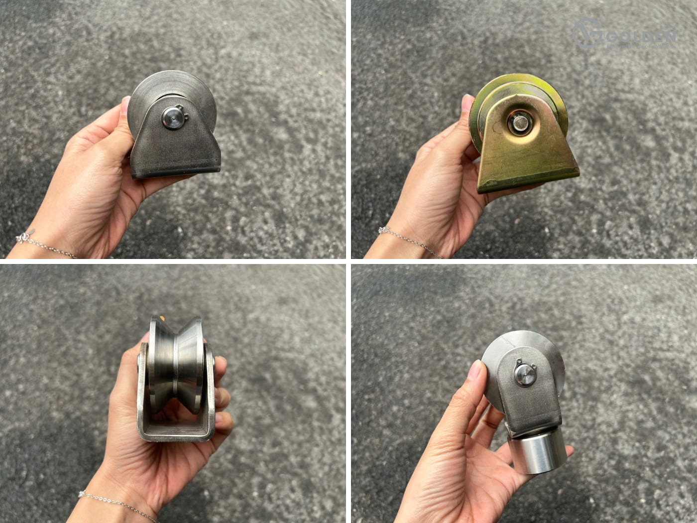 Hình ảnh bánh xe cổng trượt