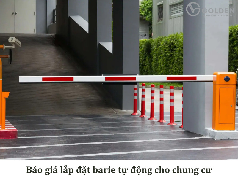 Báo giá barie tự động cho chung cư