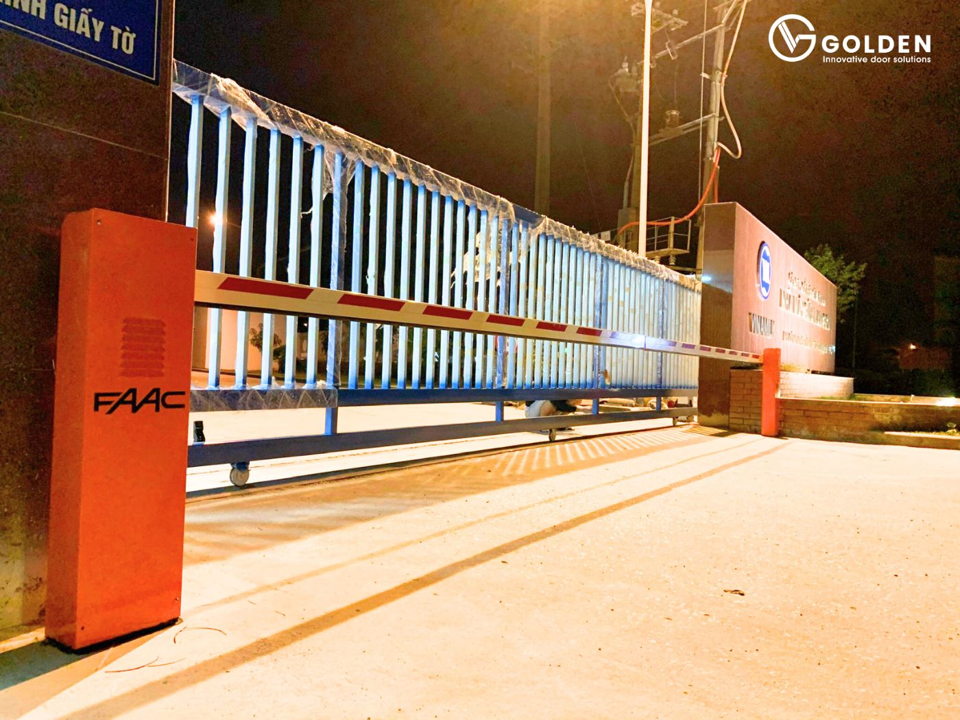 Dự án barie tự động cho nhà máy sữa