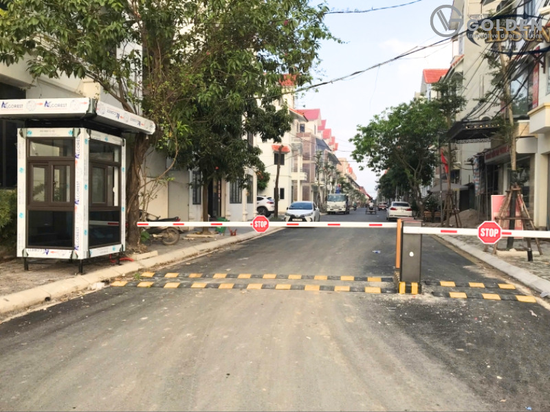 Barie tự động cho chung cư thông minh