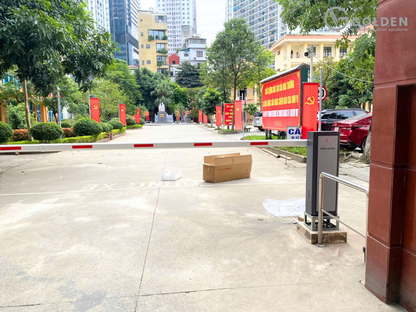 Barie tự động cơ quan nhà nước