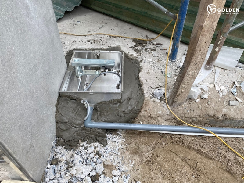 Lưu ý điều kiện thoát nước cổng âm sàn - Độ dốc