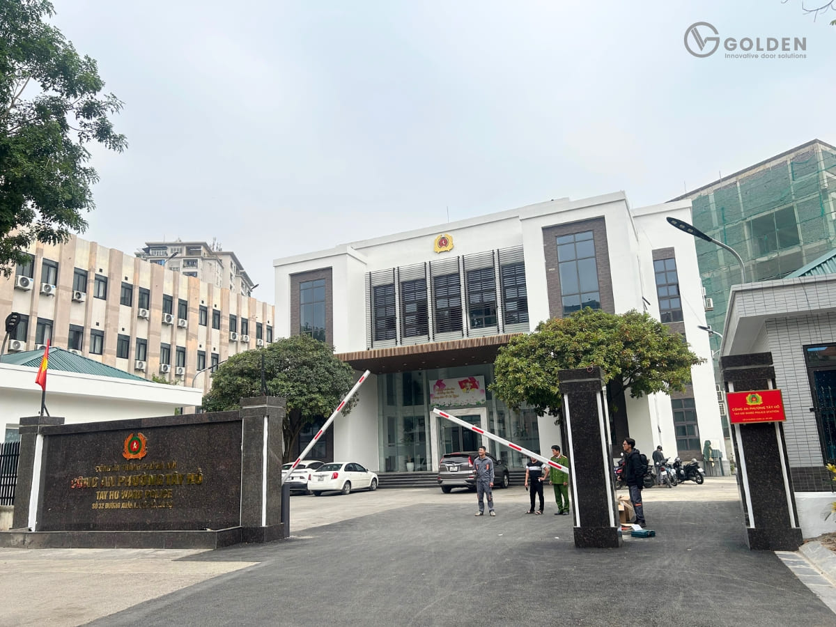 Quy trình lắp đặt barie tự động