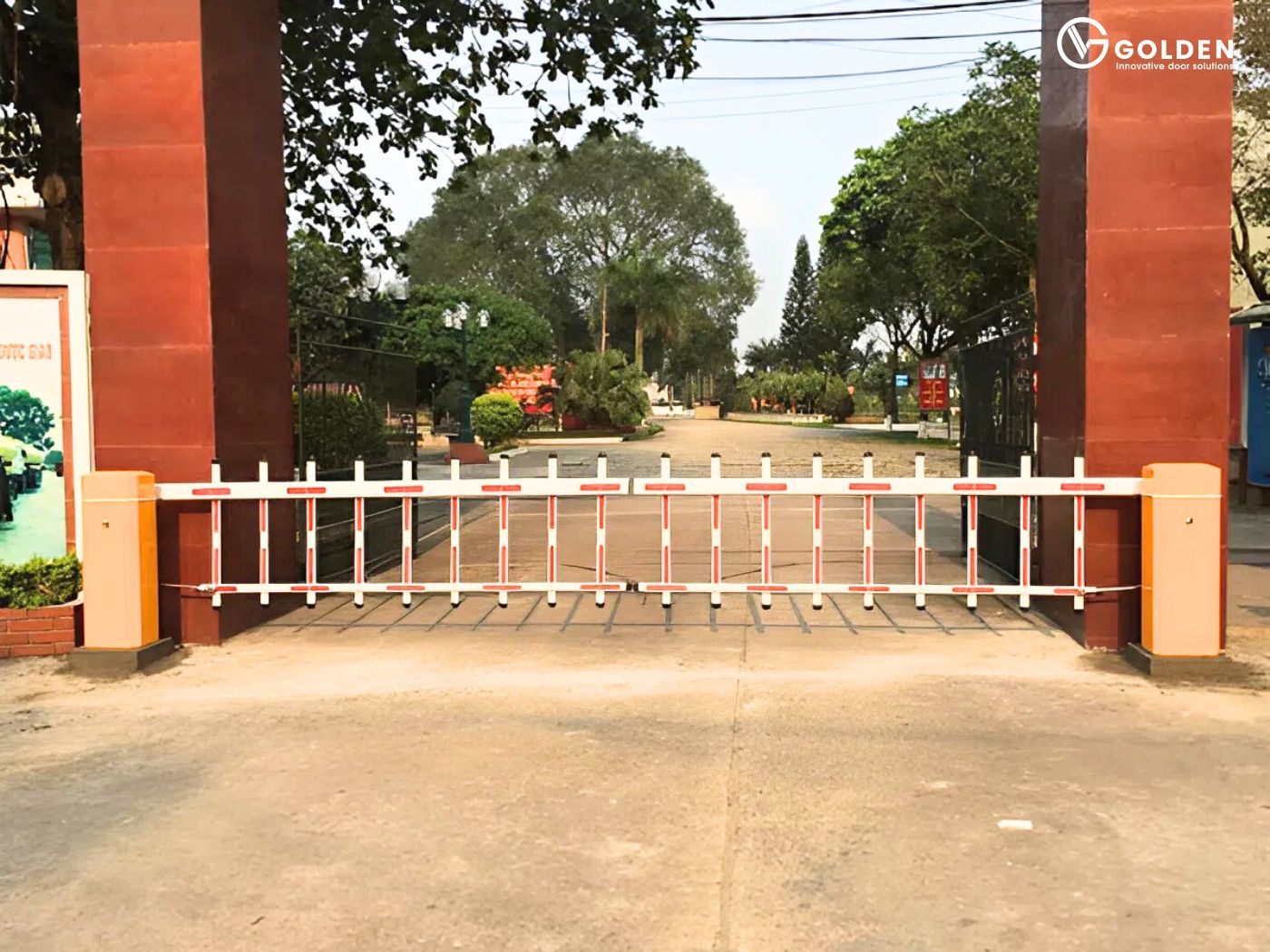 Cấu tạo của barie rào chắn