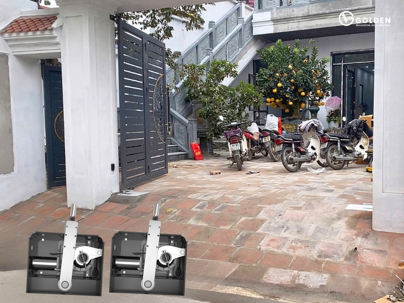 Cổng âm sàn Đài Loan