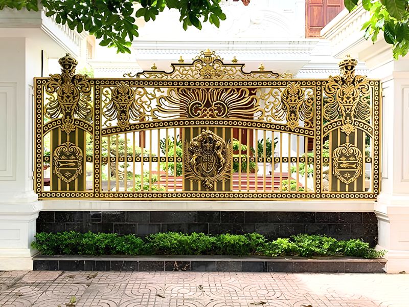Cổng rào nhôm đíc ấn tượng