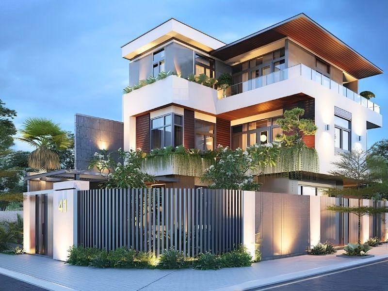 Cổng rào giúp bảo vệ không gian sống