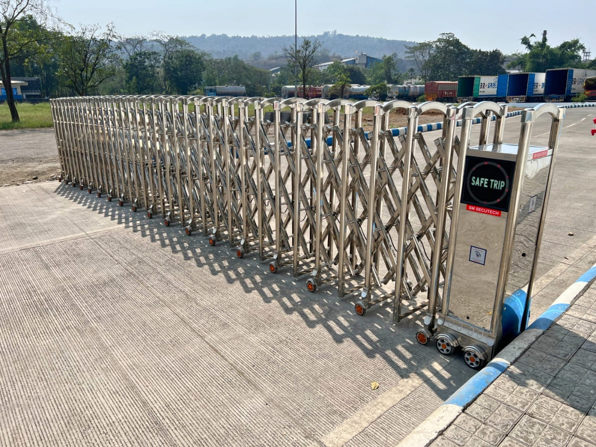 Cổng xếp an toàn khi được dùng đúng cách