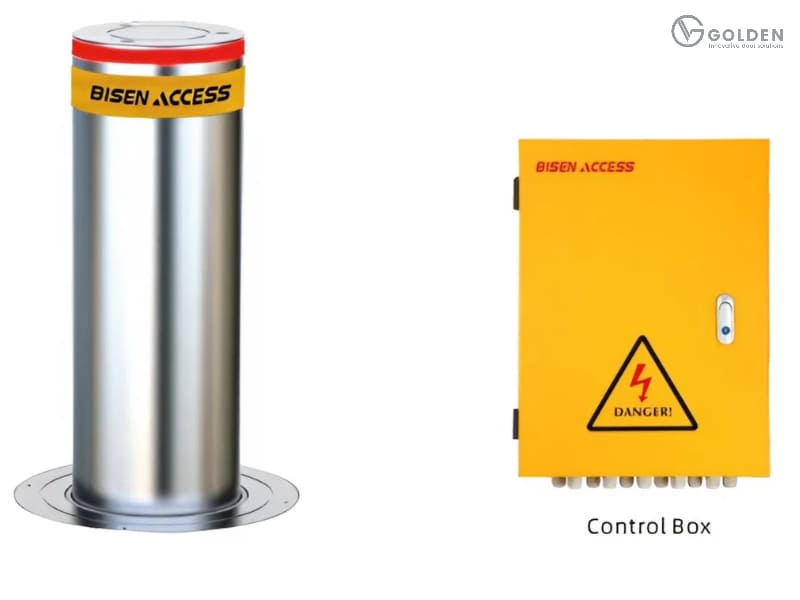 Cột chắn xe bollard Bisen SD602RP