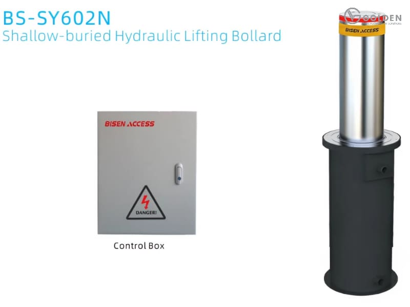 Cột chắn xe bollard Bisen SY602N