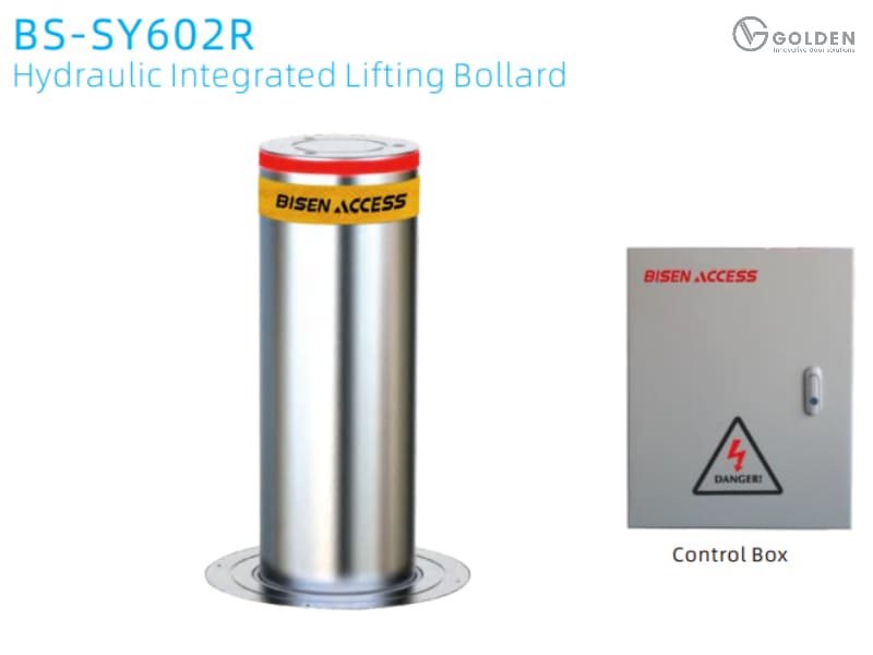 Cột chắn xe bollard Bisen SY602R