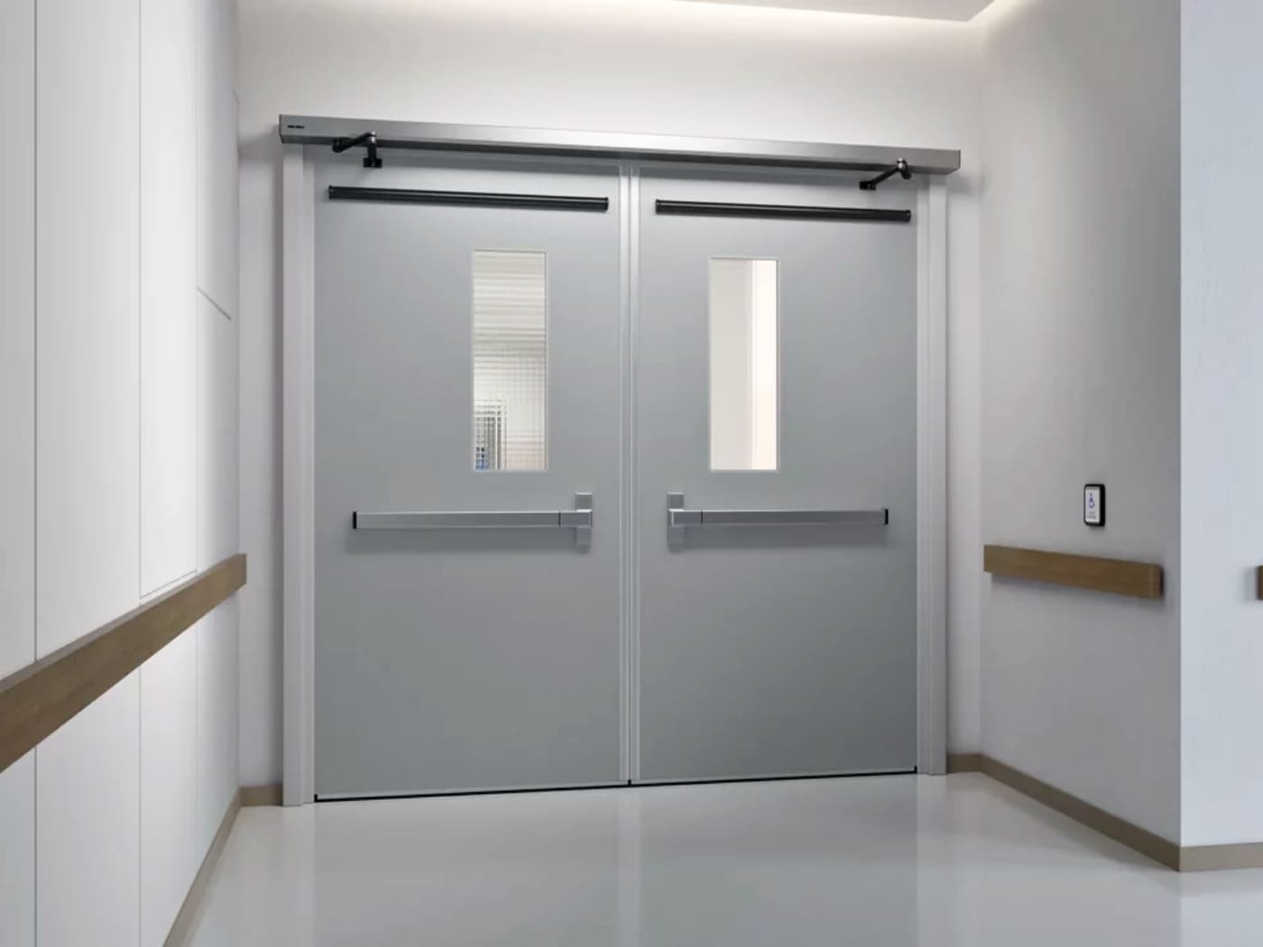 Cửa mở cánh tự động phòng mổ