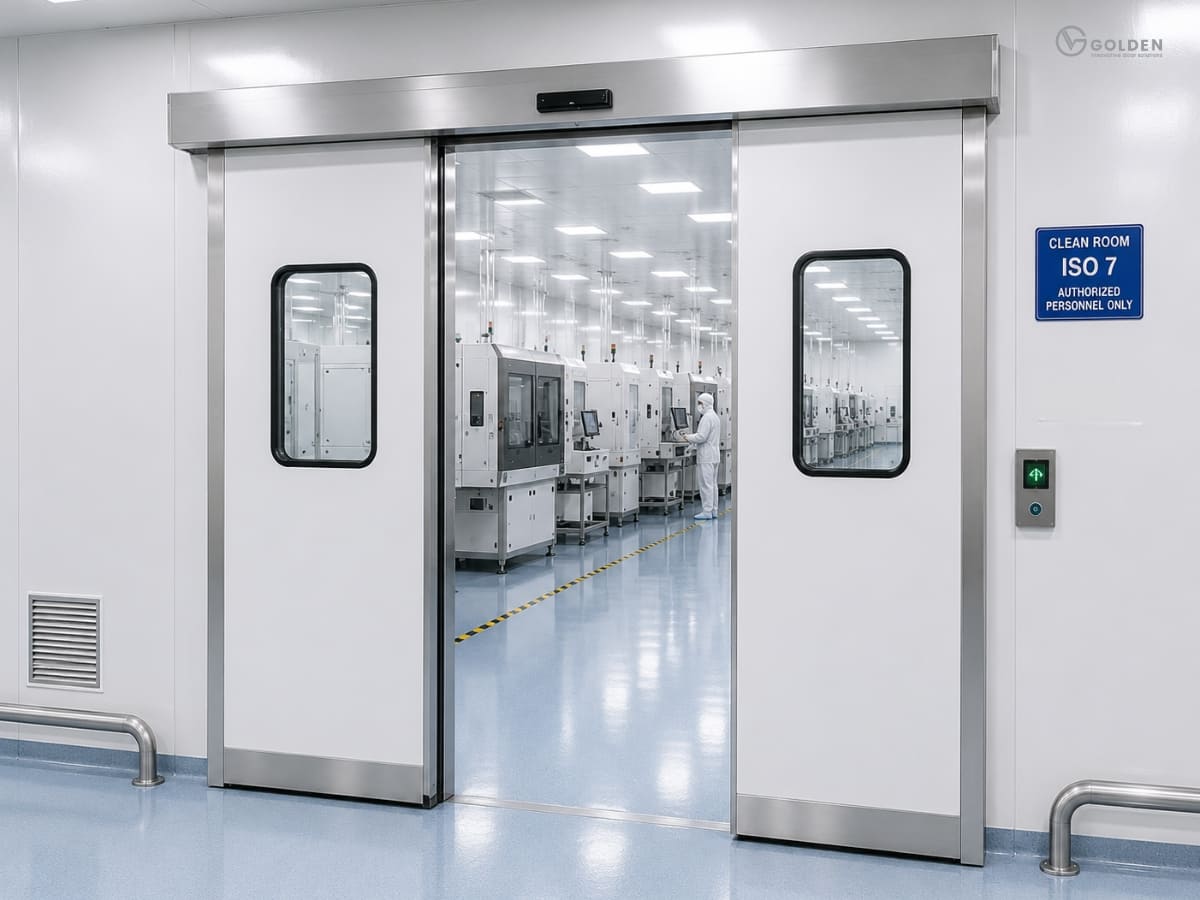 Cửa tự động ngành sản xuất