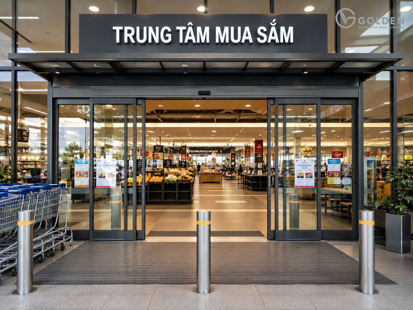 Autogate.vn chuyên cung cấp cửa tự động siêu thị