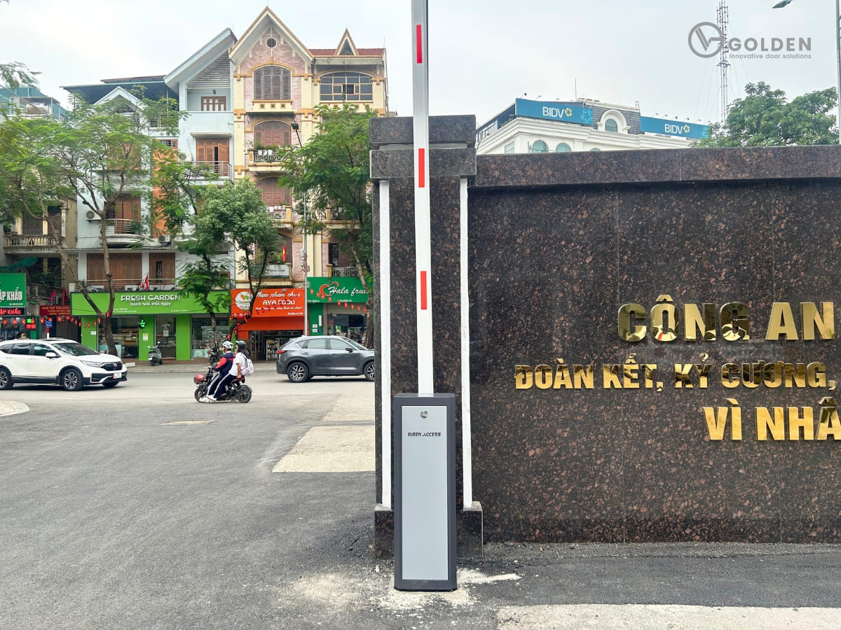 Quy trình lắp đặt barie tự động