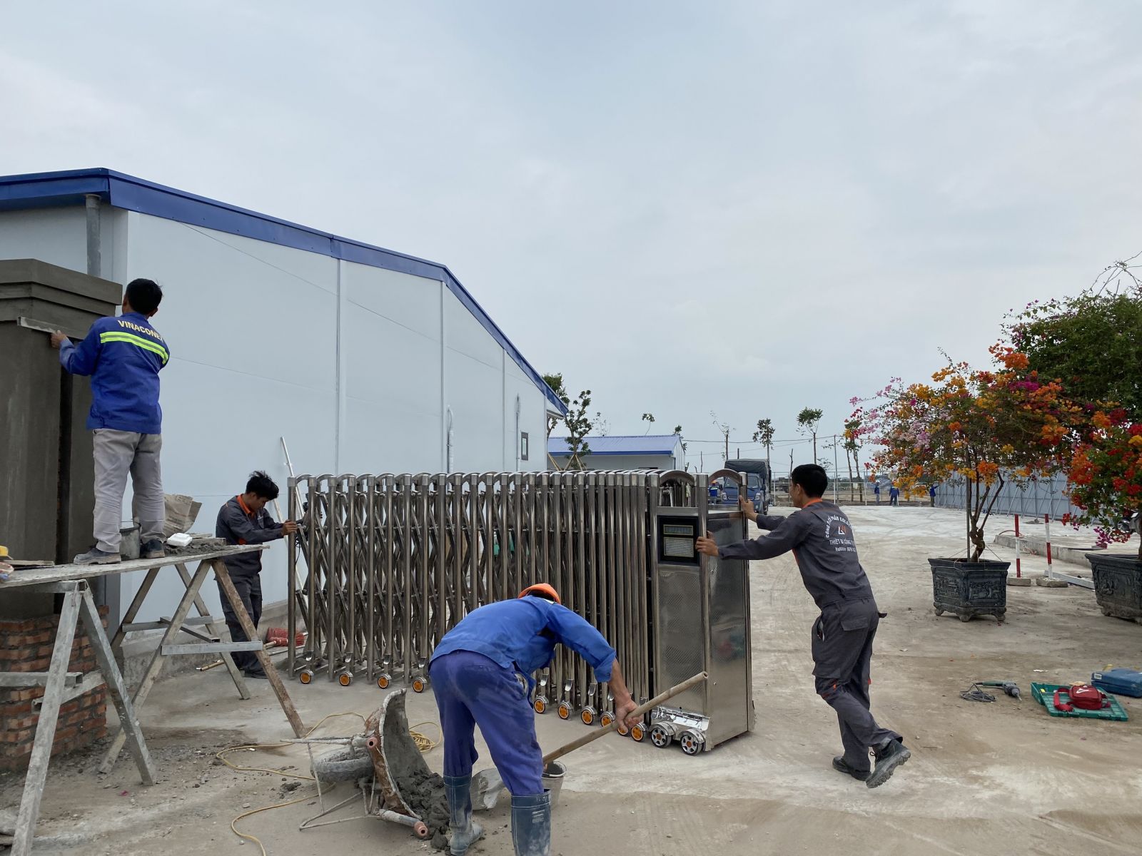 Dự án cổng xếp Tổng Thầu andes