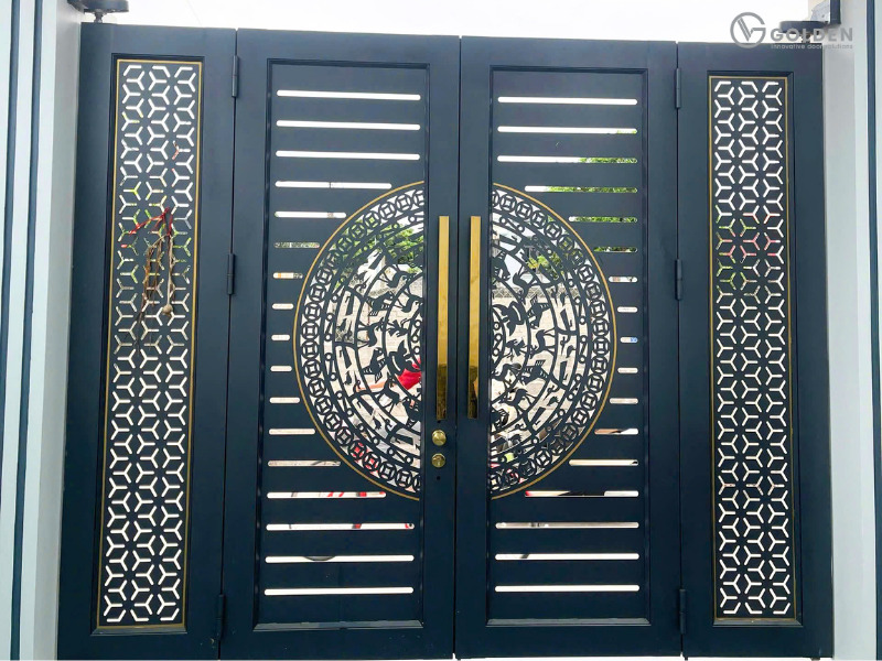 Cổng nhôm CNC sắc nét
