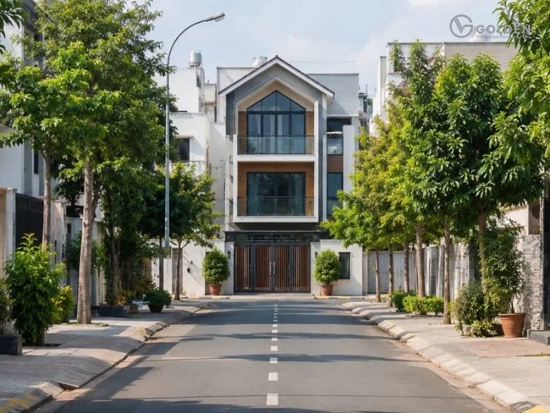 Nhà có đường đâm thẳng vào cổng dưới góc nhìn phong thủy
