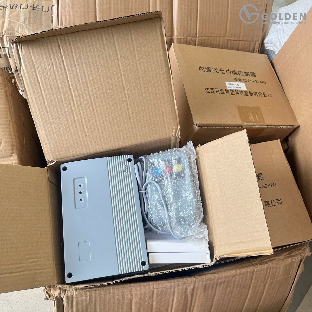 Hộp điều khiển cổng xếp Baisheng chính hãng