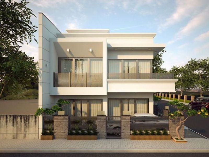 Lưu ý khi xây nhà có 3 cổng - Không nên để cổng đối diện nhà vệ sinh