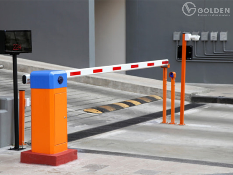 Barie tự động cho chung cư giúp kiểm soát phương tiện