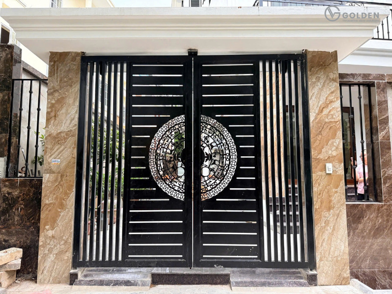Kiểu cổng phù hợp biệt thự cao cấp