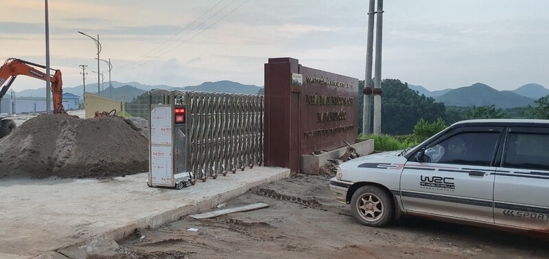 cổng xếp Thái Nguyên 