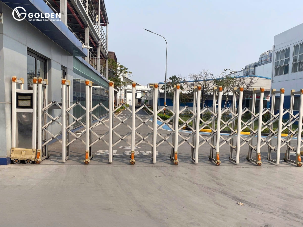 Cổng xếp mang lại nhiều lợi ích thiết thực