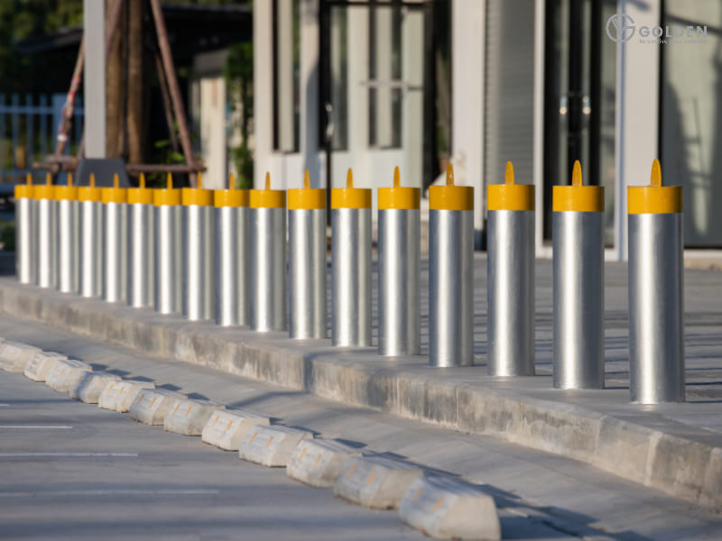 Ưu điểm của cột chắn xe bollard