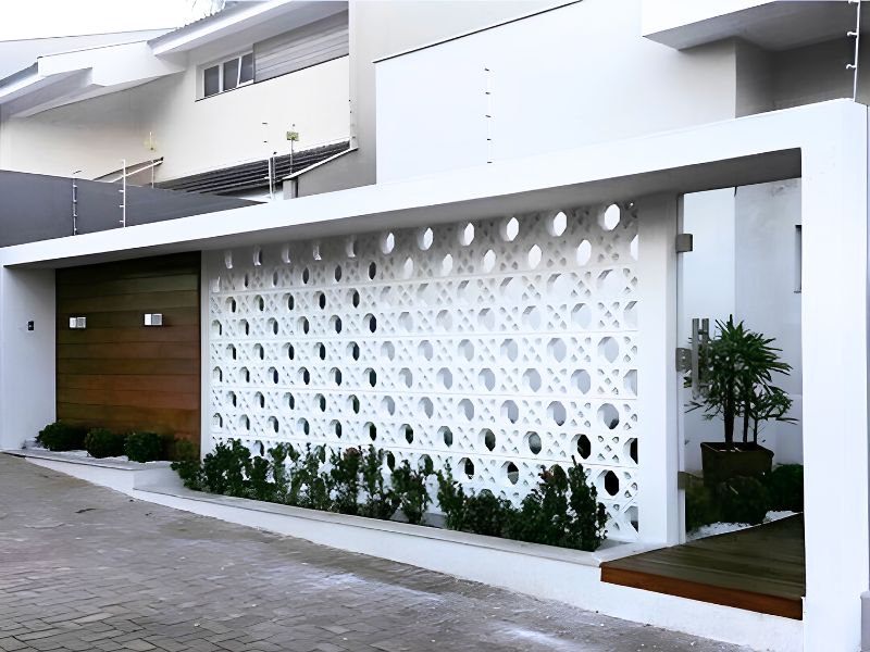 Mẫu cổng rào đẹp, hiện đại