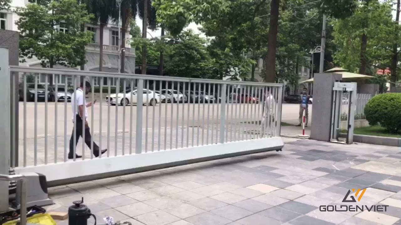 cổng trượt tự động