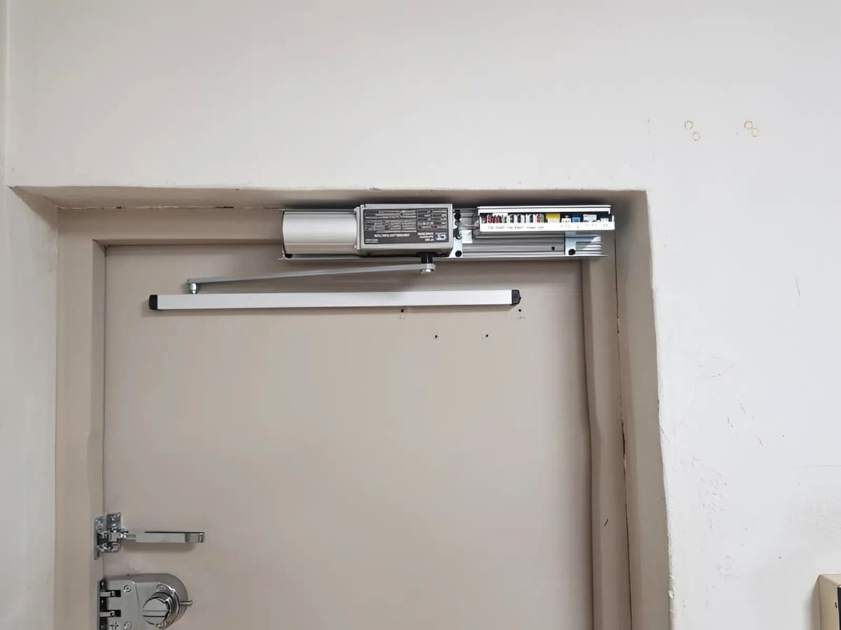 Nguyên lý hoạt động cửa mở cánh tự động
