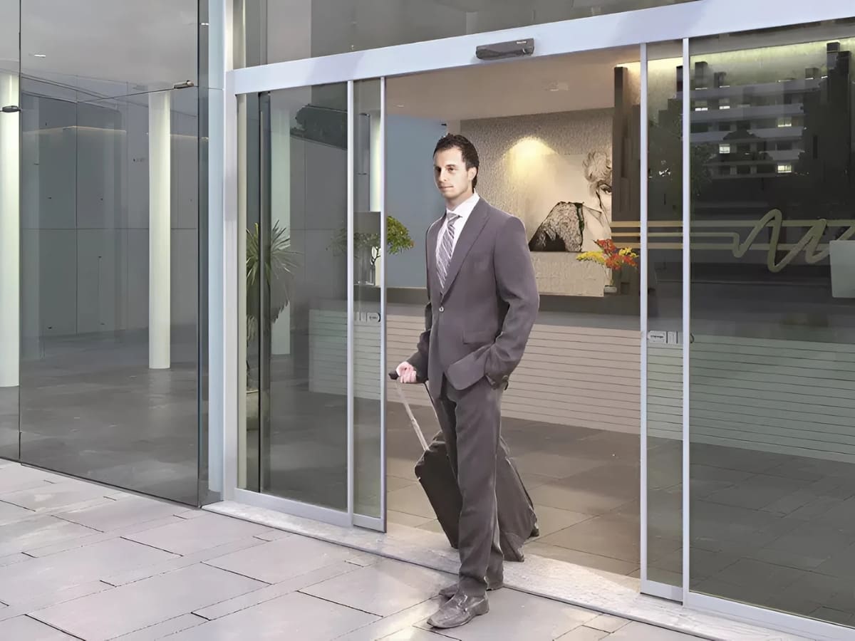 Nguyên lý hoạt động cửa trượt tự động