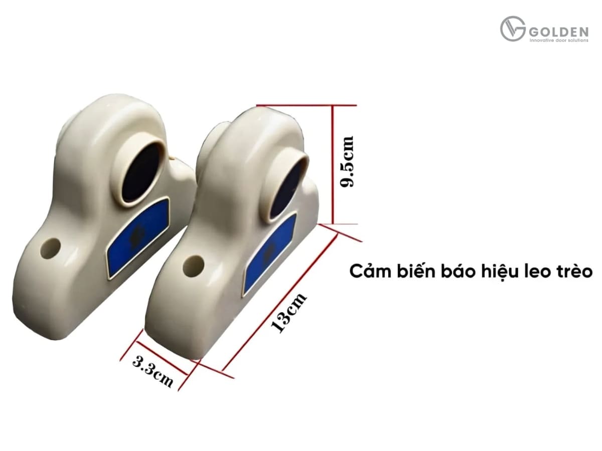 Cổng xếp có an toàn không?  Cảm biến cảnh báo leo trèo 