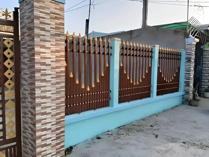 Cổng rào hiện đại đẹp
