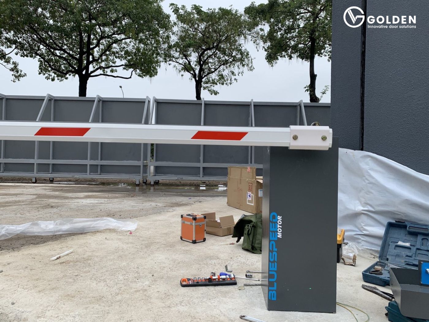 Thanh barie tự động