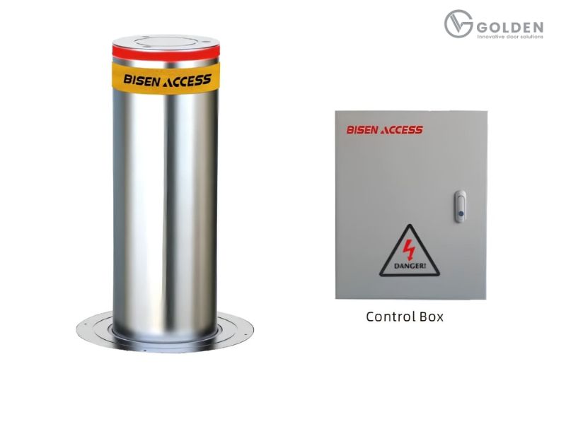 Cột chắn xe bollard Bisen SY602R